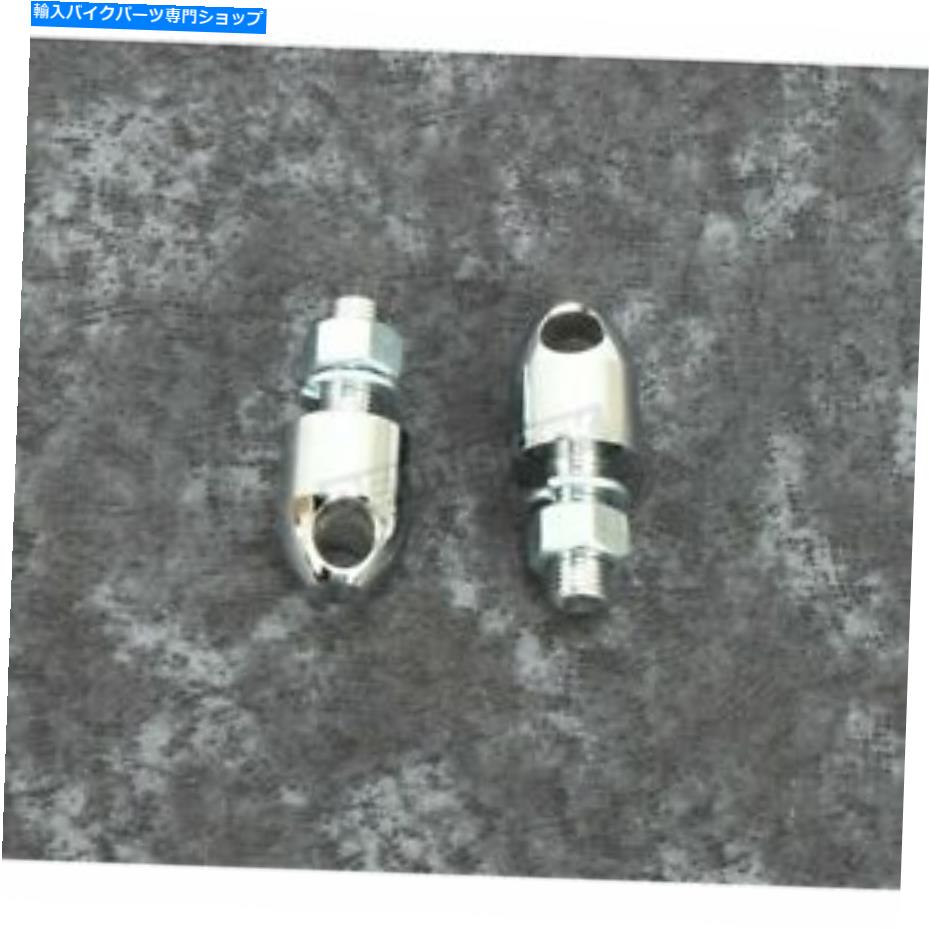 クロームパーツ V-Twin Manufacturing Chrome 3/8 In。フットペグマウントスタッド - 50973-65 V-Twin Manufacturing Chrome 3/8 in. Footpeg Mount Studs - 50973-65【並行輸入品】|Us Custom Parts Shop USDM