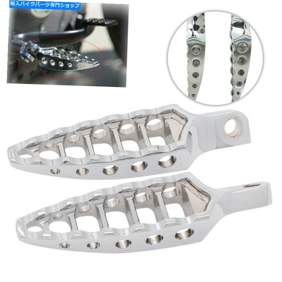 クロームパーツ Harley Dyna fxdl fatboyのための2個のChrome 45度の雄マウントフットレストの足のペグ 2pcs Chrome 45 Degrees Male-Mount Footrest Foot Pegs For Harley Dyna FXDL Fatboy【並行輸入品】|Us Custom Parts Shop USDM