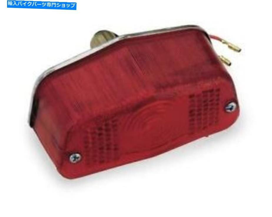 クロームパーツ バイカーの選択カスタムTaillight 12V小さなクロム赤＃71989S2ハーレーダビッドソン Biker's Choice Custom Taillight 12V Small Chrome Red #71989S2 Harley Davidson【並行輸入品】