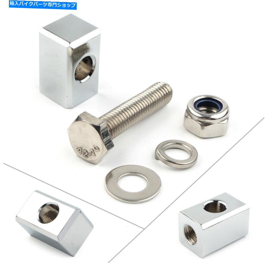 クロームパーツ クロムヘッドライトマウントブロックフィットハーレーヘッドライトカスタムヘッドライトマウント Chrome Headlight Mounting Block Fit Harley Headlight Custom Headlight Mount【並行輸入品】|Us Custom Parts Shop USDM