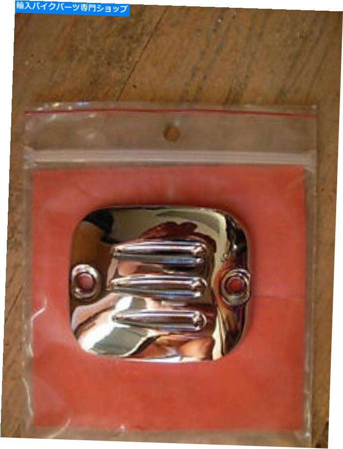 クロームパーツ クロム溝付きマスターシリンダーカバーハーリーダビッドソン1996年 Chrome Grooved Master Cylinder Cover Harley Davidson 1996 Up【並行輸入品】|Us Custom Parts Shop USDM