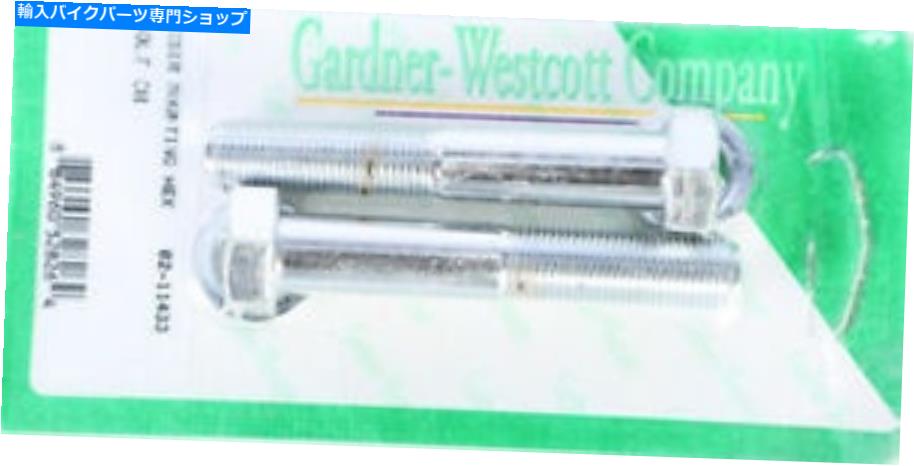 クロームパーツ Gardnerwestcott02-11433ライザーボルトクロームヘクスキャップファインスレッド GARDNERWESTCOTT 02-11433 Riser Bolts Chrome Hex Cap Fine Thread【並行輸入品】 28,358円