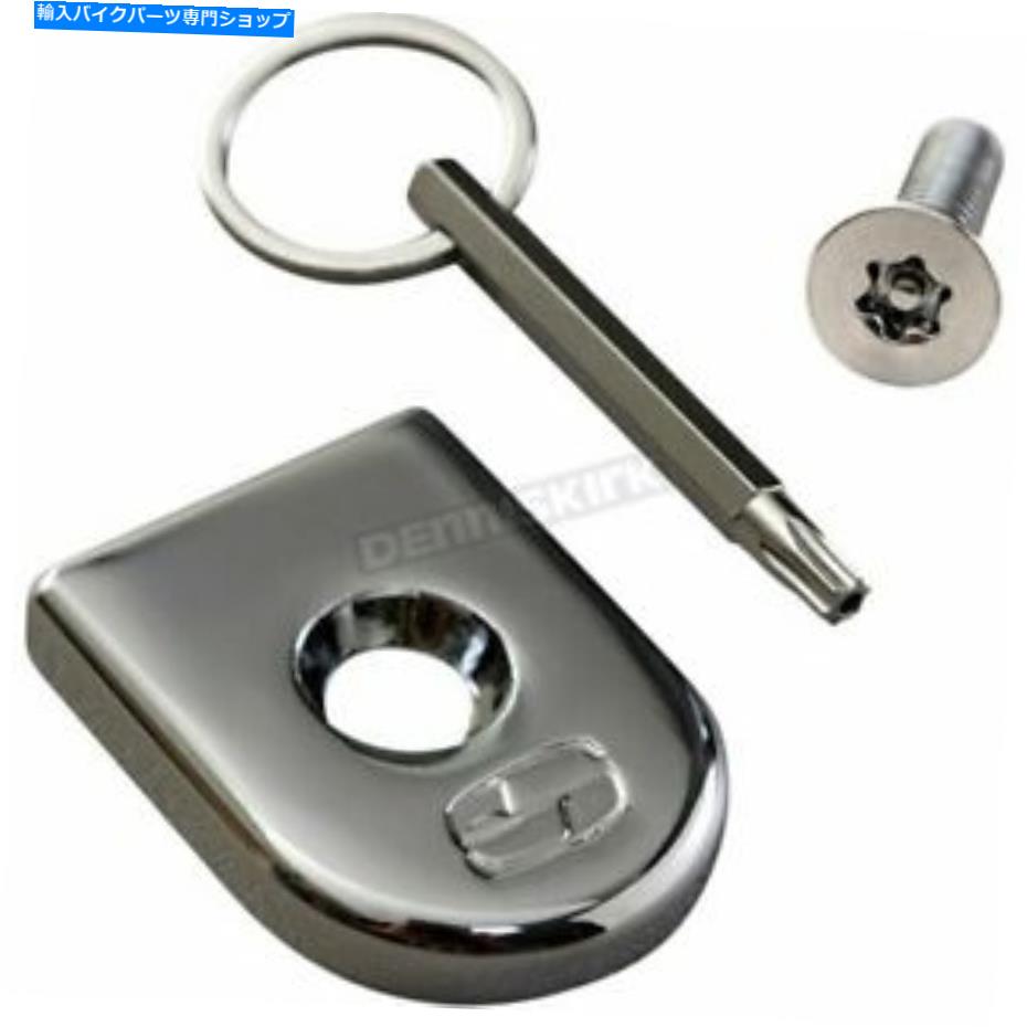 クロームパーツ Saddlemen Chromeセキュリティシートネジ - 8910 Saddlemen Chrome Security Seat Screw - 8910C【並行輸入品】