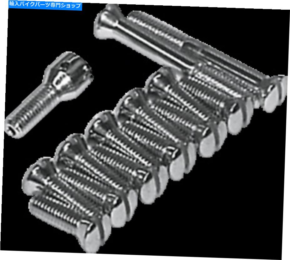 クロームパーツ コロニートランスミッショントップカバーネジキットクローム8147-13 Colony Transmission Top Cover Screw Kit Chrome 8147-13【並行輸入品】