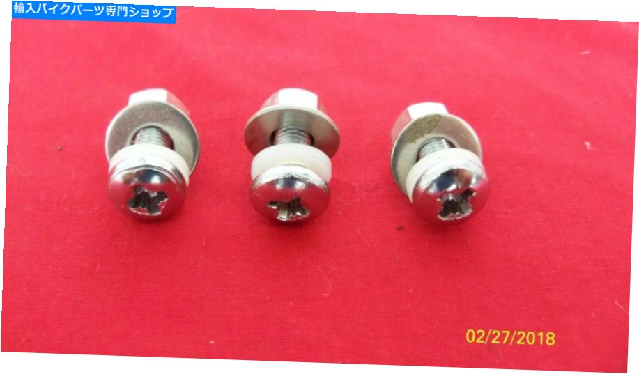 クロームパーツ 76-82 Triumph T140新しいフロントフェンダーブリッジクロームネジ14-2205 W /ナッツイギリス 76-82 TRIUMPH T140 NEW FRONT FENDER BRIDGE CHROME SCREWS 14-2205 W/NUTS UK MADE【並行輸入品】｜Us Custom Parts Shop USDM