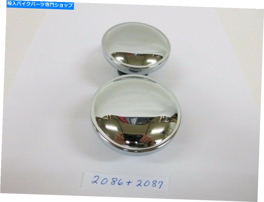 クロームパーツ 2086 + 2087年後半1983年から1995年のモデルハーレーのガスキャップのクロームネジ 2086+2087 CHROME SCREW IN GAS CAPS FOR LATE 1983-1995 MODEL HARLEY'S【並行輸入品】|Us Custom Parts Shop USDM