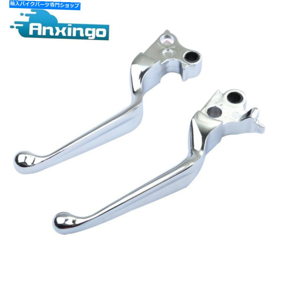 クロームパーツ Chromeハンドレバーブレーキレバー&クラッチレバーハンドコントロール1996-2006 Chrome Hand Levers Brake Lever & Clutch Lever for Harley Hand Controls 1996-2006【並行輸入品】|Us Custom Parts Shop USDM