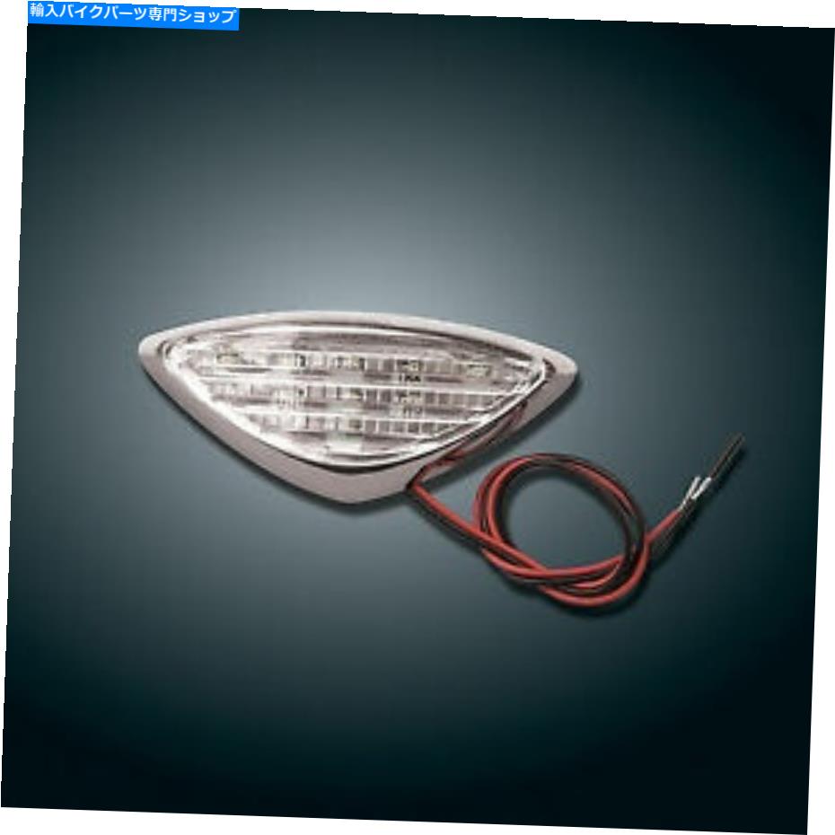 クロームパーツ Chrome Accessories 52-751 LEDメダリオンはHONDA GL1800または曲面にフィット Show Chrome Accessories 52-751 LED Medallion Fits Honda GL1800 or Curved Surface【並行輸入品】