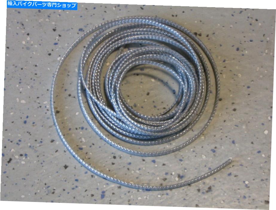クロームパーツ スロットルケーブルのチョークケーブルのための小さいサイズをカバーするクロムケーブルラップトリム CHROME CABLE WRAP TRIM COVERING small size for THROTTLE CABLES CHOKE CABLES【並行輸入品】|Us Custom Parts Shop USDM