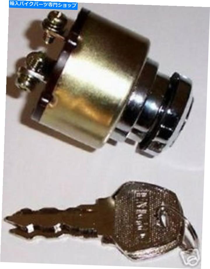クロームパーツ ハーレーイグニッションスイッチXL / FX 75-77 XL / 73-77 FX Chrome 2キーアフターマーケットCC Harley Ignition switch XL/FX 75-77 XL/73-77 FX Chrome 2 keys aftermarket CC【並行輸入品】