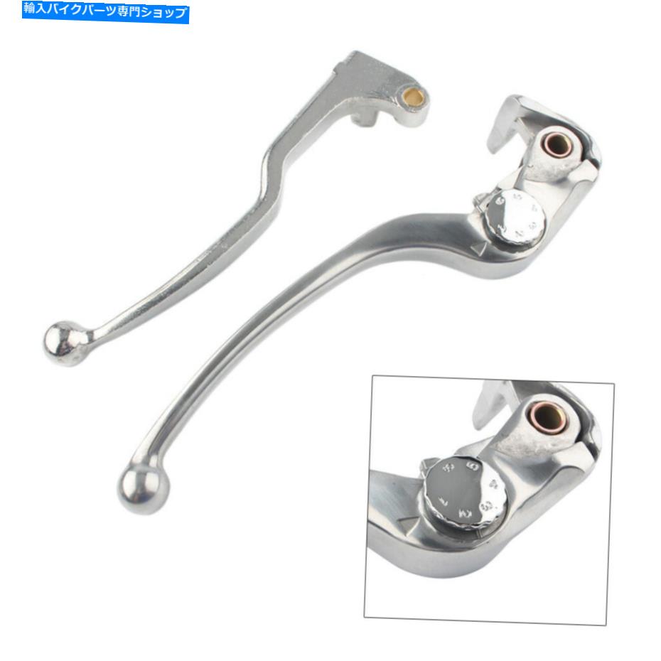 クロームパーツ Suzuki GSXR600 750 1000アルミニウムのためのクロームビレットブレーキクラッチレバーハンドグリップ CHROME Billet Brake Clutch Levers Hand Grip for Suzuki GSXR600 750 1000 Aluminum【並行輸入品】 27,804円