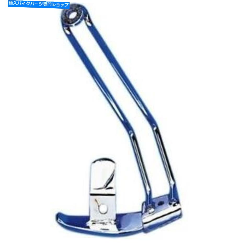 クロームパーツ 84-08ハーリーツーリング＆ソフト用の拡張販売エクステンション Drag Specialties Chrome Kickstand Extension for 84-08 Harley Touring & Softail【並行輸入品】