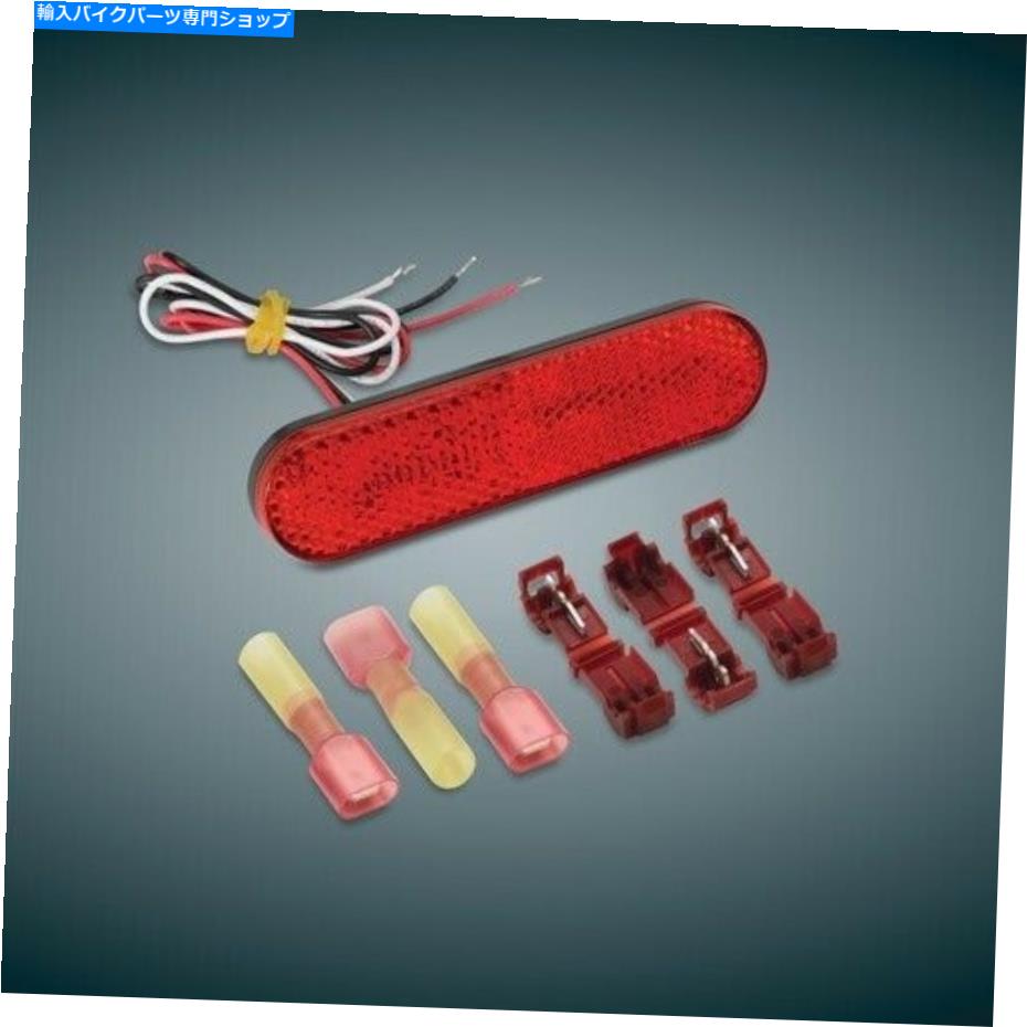 クロームパーツ クロムアクセサリー（16-119RS）シングルレッドLEDマーカーライトを表示 Show Chrome Accessories (16-119RS) Single Red LED Marker Light【並行輸入品】