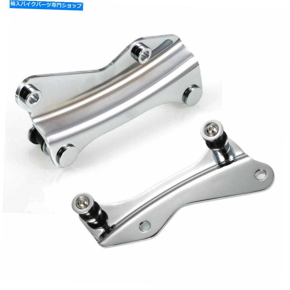 クロームパーツ 4点ドッキングハードウェアクロムハーレーダビッドソン14+ロードキングストリートグライド 4 Point Docking Hardware Chrome For Harley Davidson 14+ Road King Street Glide【並行輸入品】
