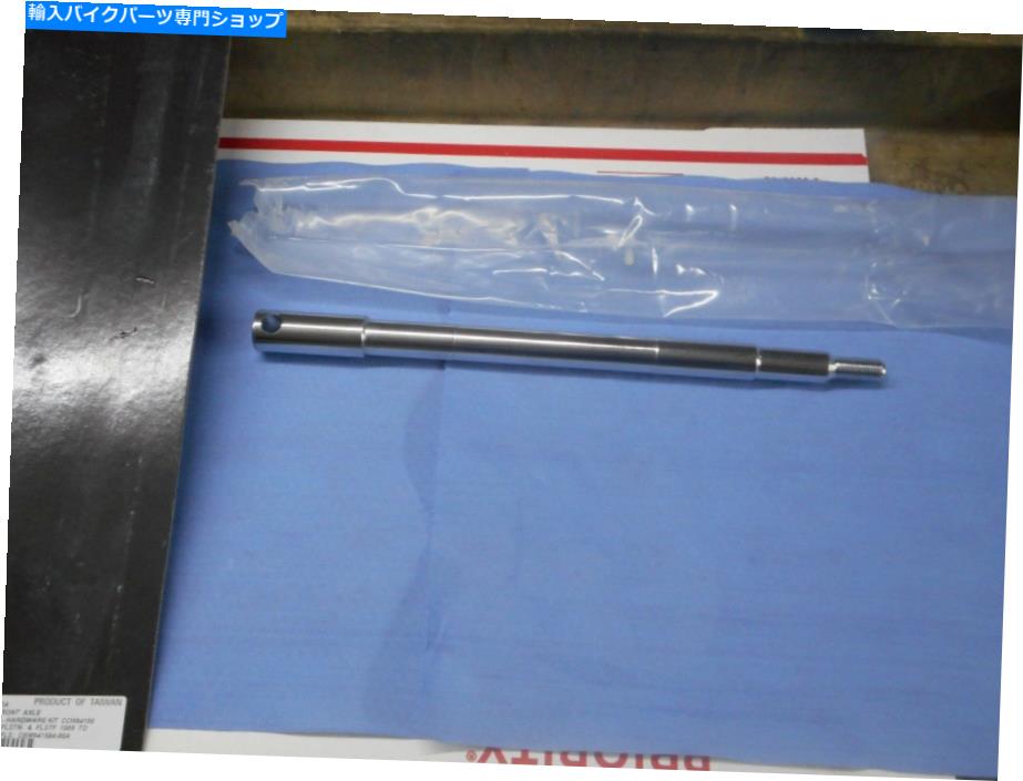 クロームパーツ 84-06 FLSTのハーレーダビッドソンクロム前軸 Harley Davidson Chrome Front Axle for 84-06 FLST【並行輸入品】