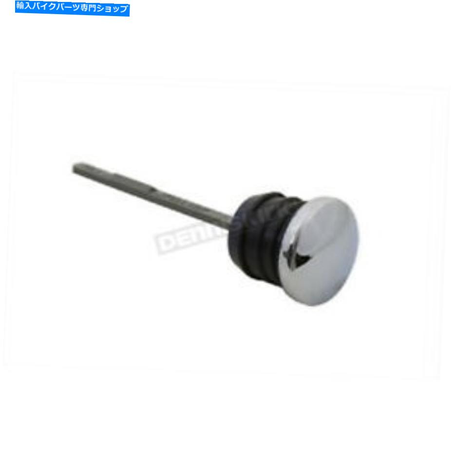 クロームパーツ V-Twin製造クロムオイル充填ディップスティック - 40-1275 V-Twin Manufacturing Chrome Oil Fill Dipstick - 40-1275【並行輸入品】