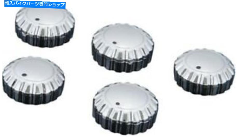 クロームパーツ クロームラジオノブクロム＃2-361ホンダGL1500ゴールドウィング1988-2000 Show Chrome Radio Knobs Chrome #2-361 Honda GL1500 Gold Wing 1988-2000【並行輸入品】