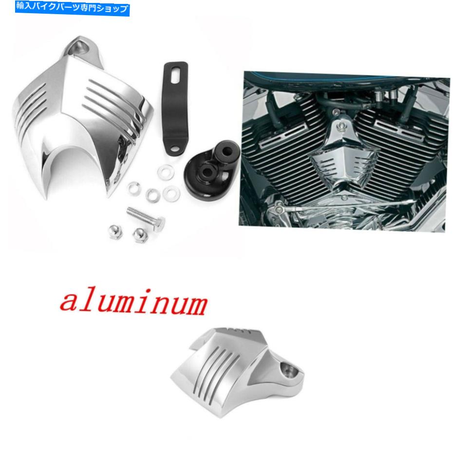 クロームパーツ ハーレーソフトダイナグライドビッグツインエレクトラロードキング用クロームツインホーンカバー Chrome Twin Horn Cover For Harley Softail Dyna Glide Big Twin Electra Road King【並行輸入品】
