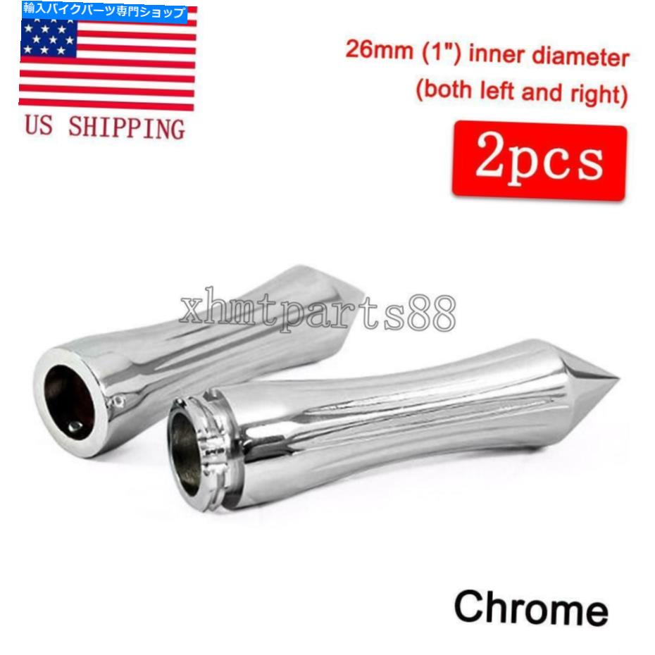 クロームパーツ サンゴVTX1300 R S T VTX1800 C F N Rトレトロ用CHROME 1インチ・アンプ・オブジェクト・アンプ・リニュー - オリジナルのタイトルを表示 ホンダ VTX1300 R S T VTX1800 C F N R レトロ用Chrome 1 インチハンドルバーエンドハンドグリップ- sho【並行輸入品】