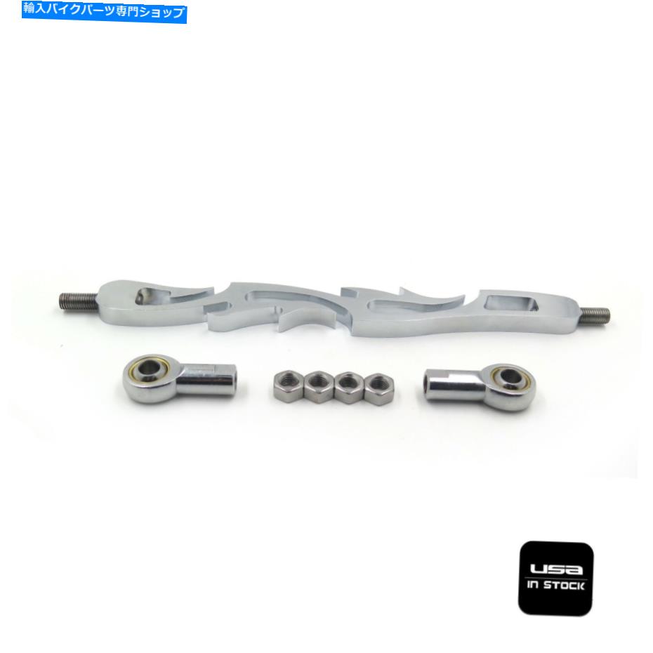 クロームパーツ ハーレーソフトダイナワイドグライドFX FLH FLTシフター用クロムフレームシフトリンケージ Chrome Flame Shift Linkage For Harley Softail Dyna Wide Glide FX FLH FLT Shifter【並行輸入品】 27,223円