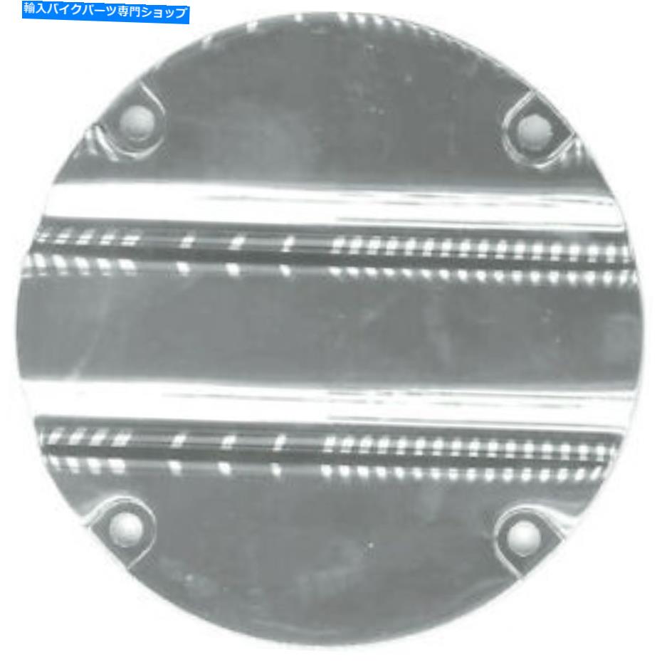 クロームパーツ クライャキン超チャージガー溝付きドア（Chrome）8476 Kuryakyn Hypercharger Grooved Door (Chrome) 8476【並行輸入品】