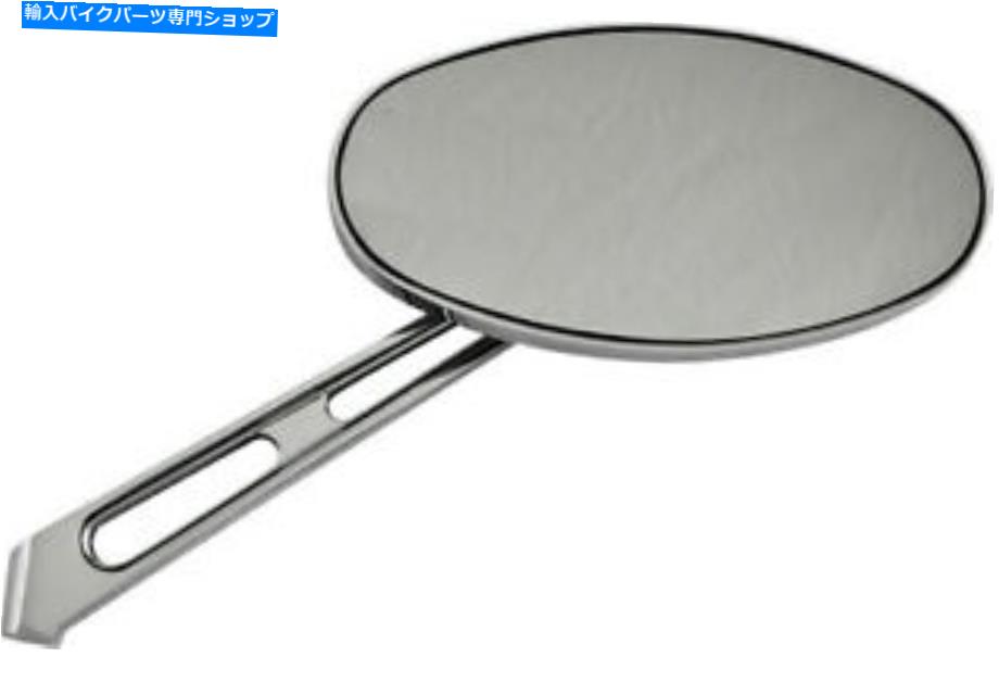 クロームパーツ ハードドライブ60-0036SSLスムースオーバルミラークロム - 左 - 6インチ。 HARDDRIVE 60-0036SSL Smooth Oval Mirror Chrome - Left - 6in.【並行輸入品】