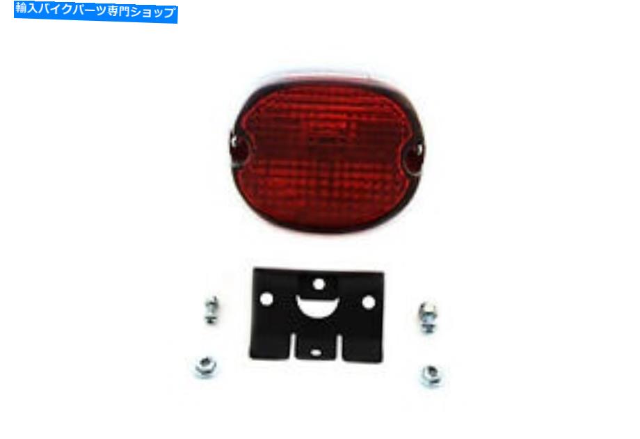 クロームパーツ V-TWIN 33-0336 - クロムデコライダーレイダウンテールランプアセンブリ V-Twin 33-0336 - Chrome Deco Lay Down Tail Lamp Assembly【並行輸入品】 27,979円