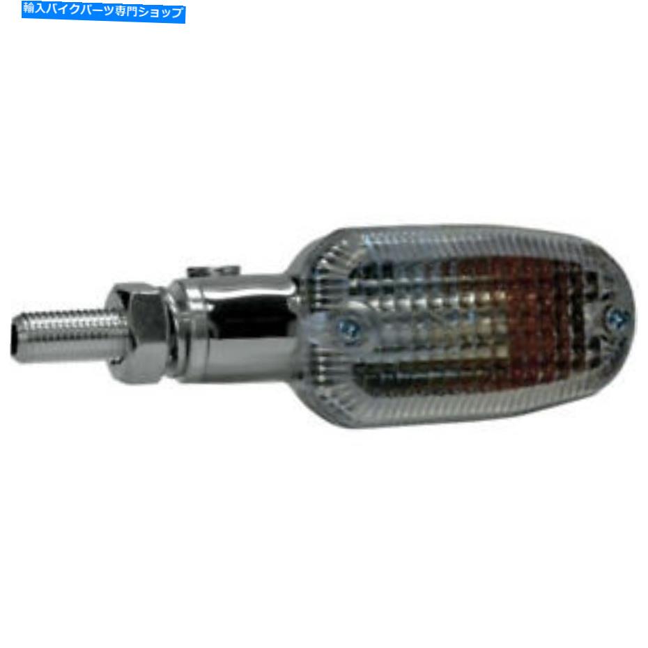 クロームパーツ K＆Sテクノロジーズマーカーライト - シングルフィラメント - クロム/クリア| 25-8304cm K&S Technologies Marker Light - Single Filament - Chrome/Clear | 25-8304CM【並行輸入品】