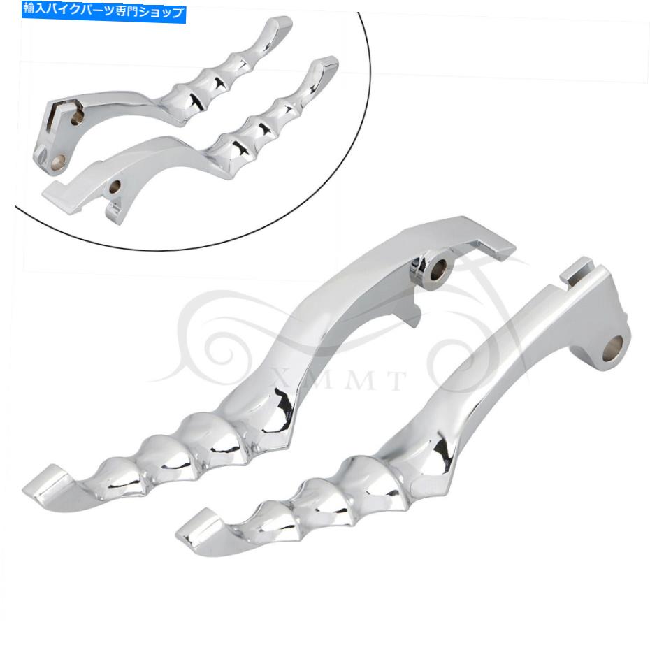 クロームパーツ ホンダの影の精神のためのオートバイの左右のアルミニウムブレーキクラッチハンドルレバー Motorcycle Left&Right Aluminum Brake Clutch Handle Lever For Honda Shadow Spirit【並行輸入品】