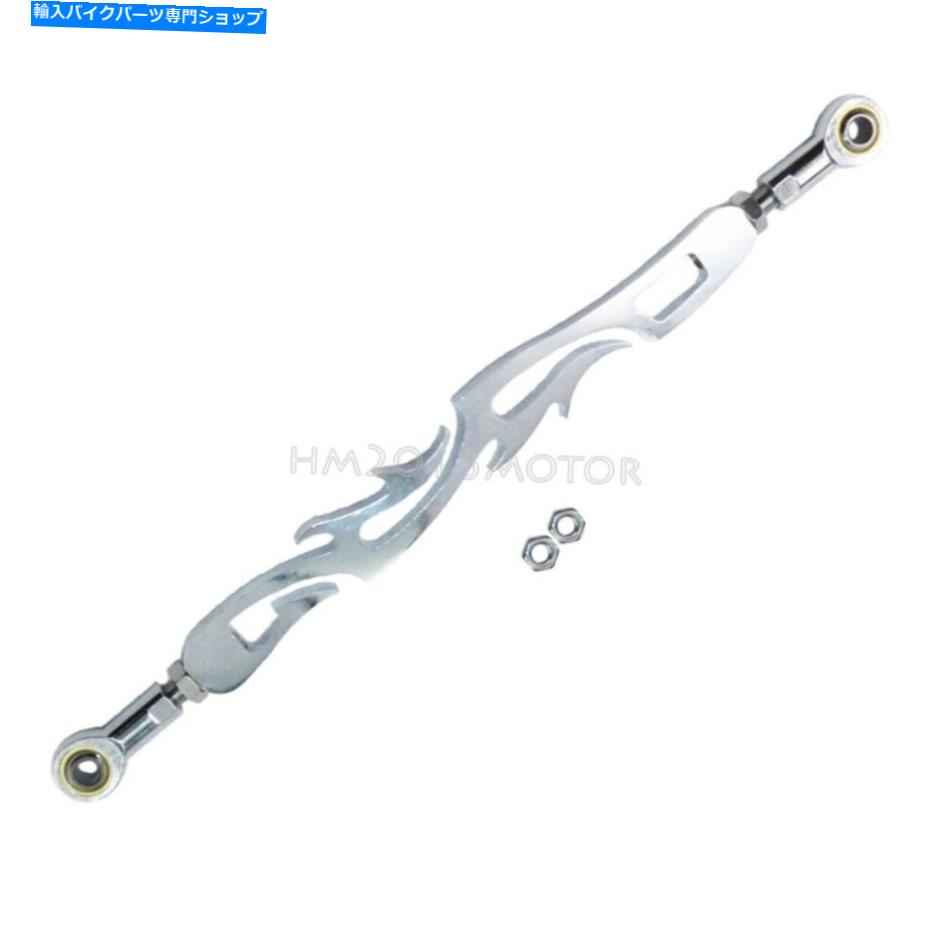 クロームパーツ ハーレーロードキングエレクトラグライドツーリング用クロームシフトリンケージシフターリンクロッド Chrome Shift Linkage Shifter Link Rod For Harley Road King Electra Glide Touring【並行輸入品】