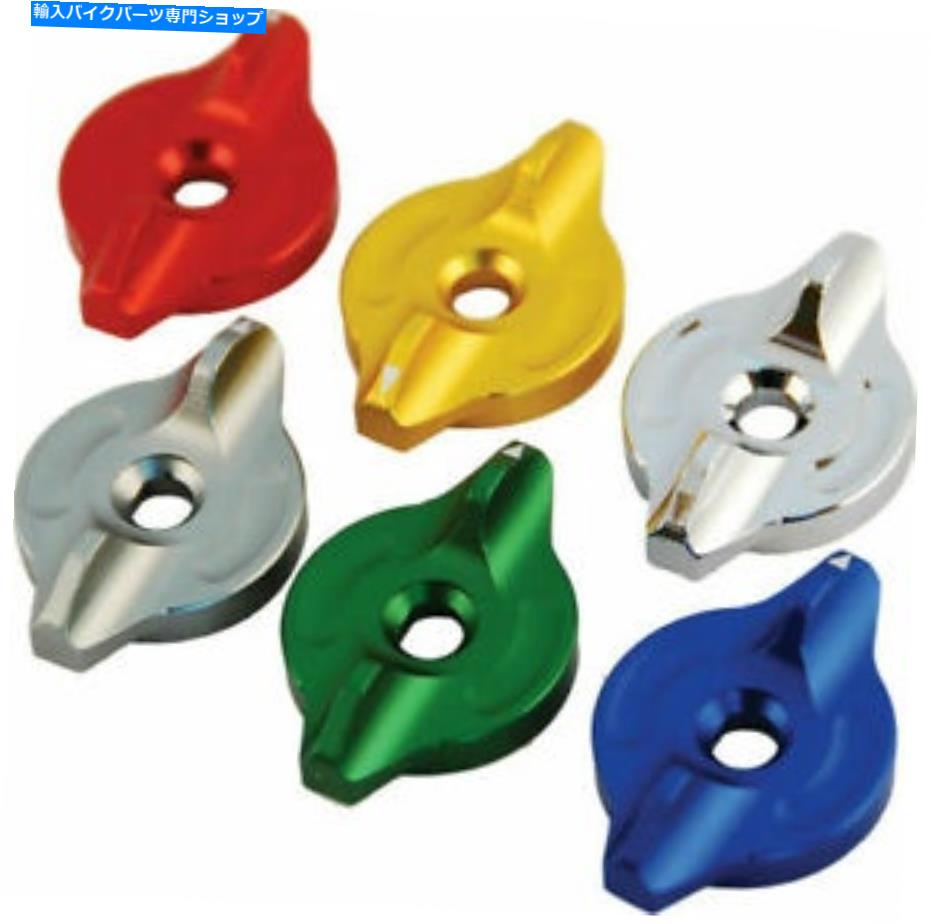 クロームパーツ PowerStands Racing 00-00899-20オプションのステアリングダンパーダイヤル、クロム Powerstands Racing 00-00899-20 Optional Steering Damper Dial, Chrome【並行輸入品】