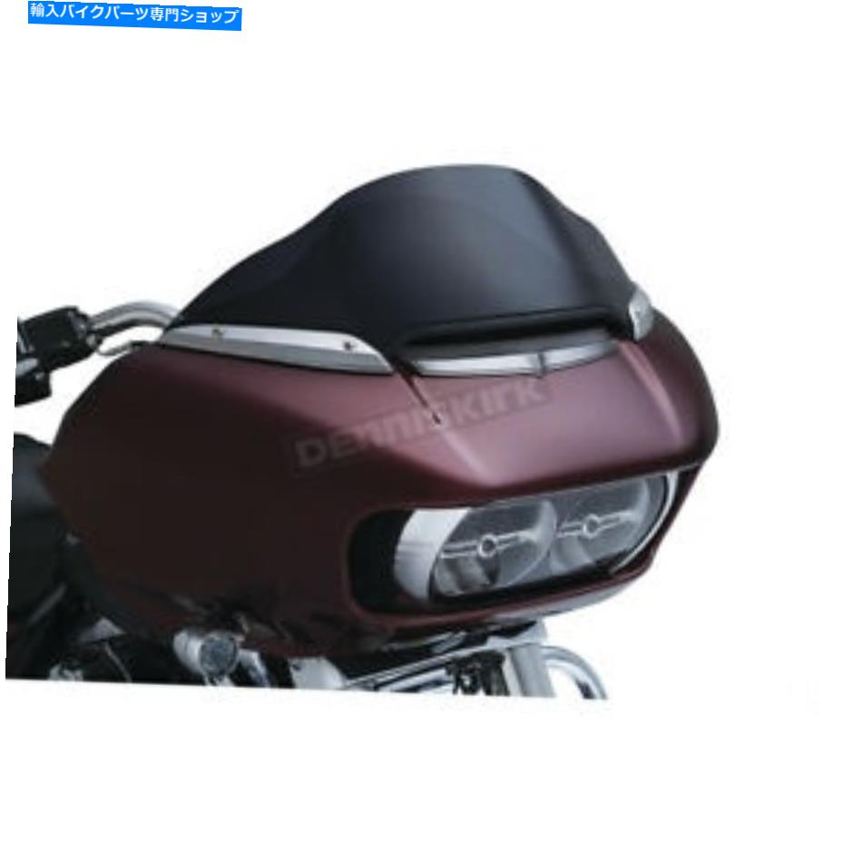 クロームパーツ クレキインクロームフェアリングベントアクセント - 6913 Kuryakyn Chrome Fairing Vent Accent - 6913【並行輸入品】