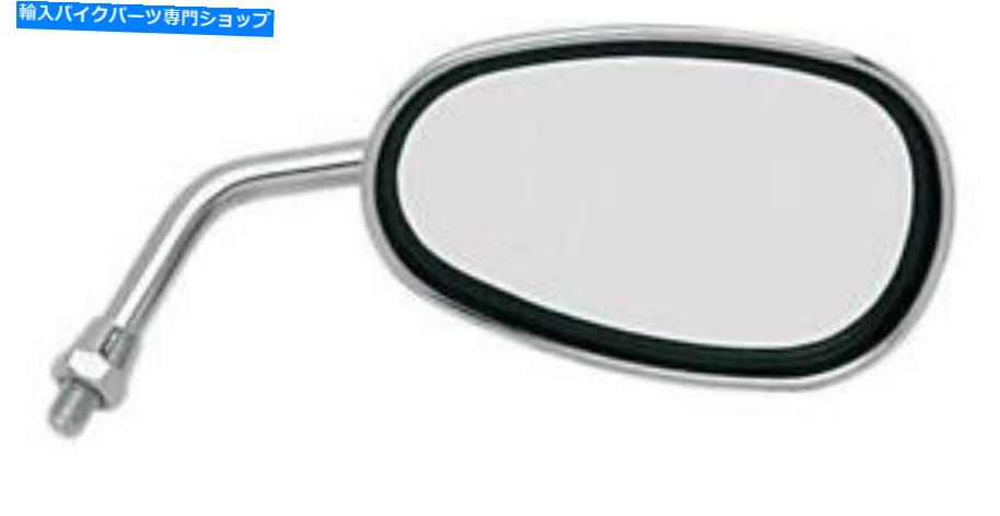 クロームパーツ Emgo Lil Cruiserミラーオーバル10mmクロームユニバーサル Emgo Lil Cruiser Mirror Oval 10mm Chrome Universal【並行輸入品】