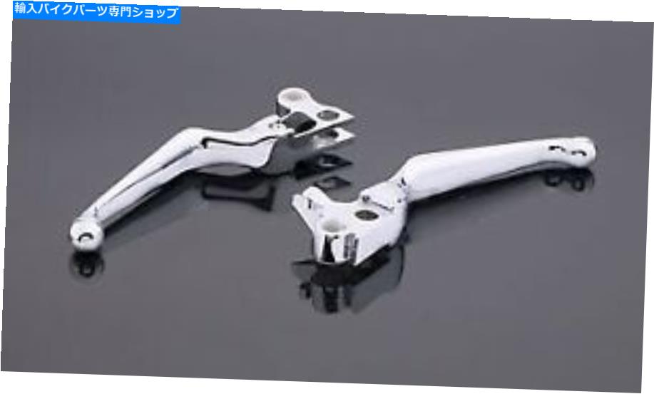 クロームパーツ ドラッグスペシャリークロームレバーセットハーレー - Davidson XL 2004-05 Drag Specialties Chrome Lever Set Harley-Davidson XL 2004-05【並行輸入品】