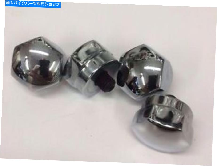 クロームパーツ ハーリースポーツスタークロムロッカーシャフトナックルヘッドエンドボルトチョッパープラグ_ 44 HARLEY SPORTSTER CHROME ROCKER SHAFT knucklehead END BOLTS chopper plug _ 44【並行輸入品】