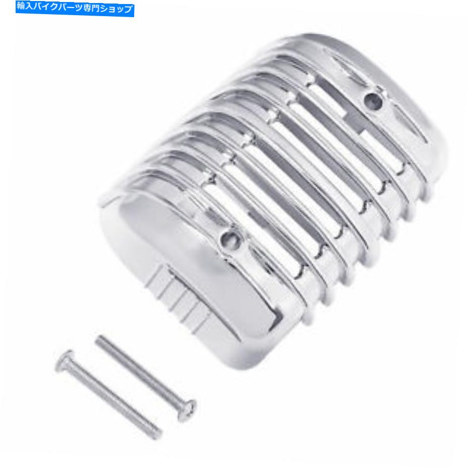 クロームパーツ ハーレーソフト2001-2017用オートバイクローム/ブラックABS電圧レギュレータカバー Motorcycle Chrome/Black ABS Voltage Regulator Cover For Harley Softail 2001-2017【並行輸入品】