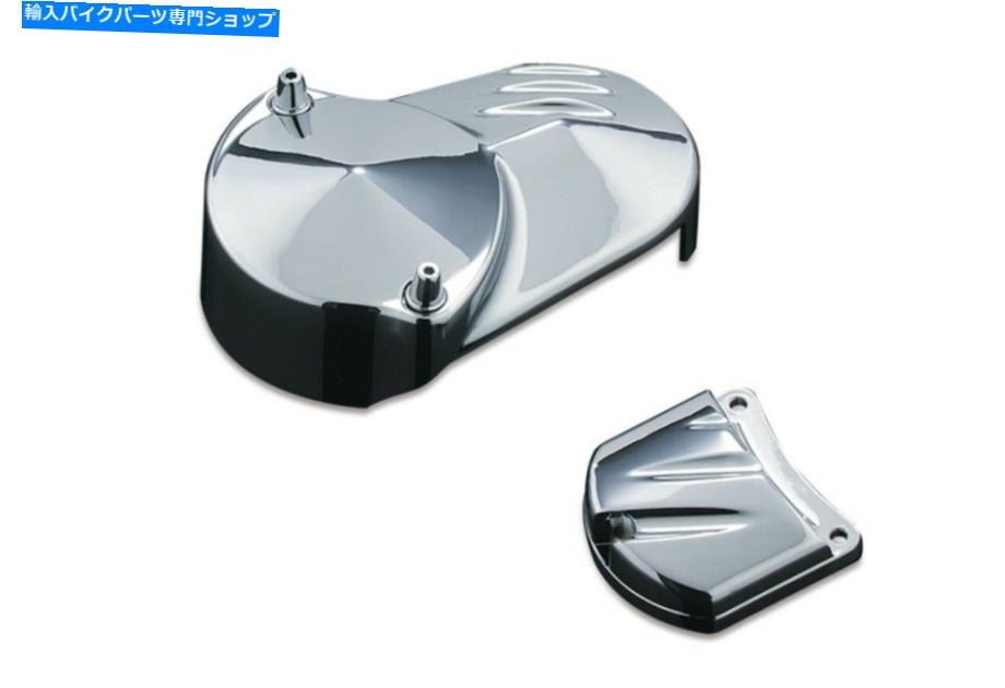 クロームパーツ クライャキン9050クロームソレノイドエンドカバー91-17ハーリーダイナツーリングソフトXL FXD Kuryakyn 9050 Chrome Solenoid End Cover 91-17 Harley Dyna Touring Softail XL FXD【並行輸入品】