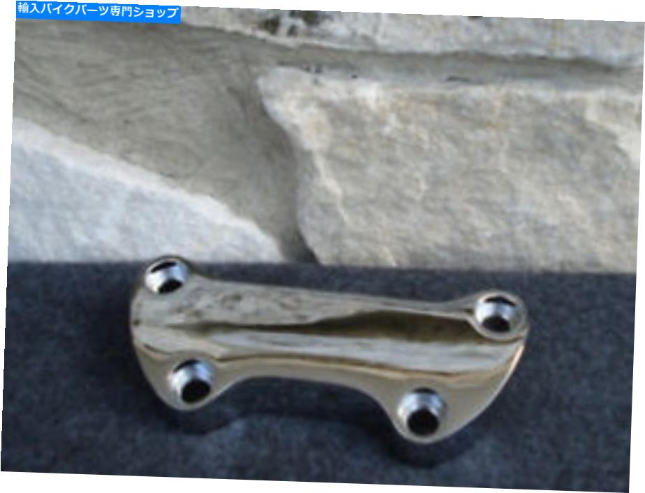 クロームパーツ ハーレーソフトのためのクロムハンドルバークランプ部品1974＆UP CHROME HANDLEBAR CLAMP PARTS FOR HARLEY SOFTAIL 1974 & UP【並行輸入品】