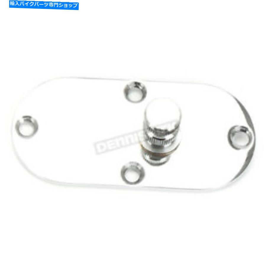 クロームパーツ V-Twin製造楕円形の検査クロム左側 - 42-0630 V-Twin Manufacturing Oval Inspection Chrome Left Side - 42-0630【並行輸入品】