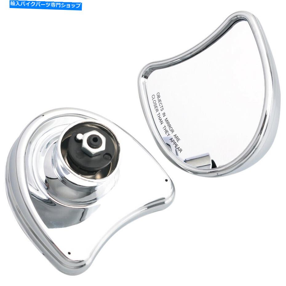 クロームパーツ レビューミラークロムバットウィングフェアリングマウントサイドリアのハーレーストリートグライド Review Mirrors Chrome Batwing Fairing Mount Side Rear For Harley Street Glide【並行輸入品】