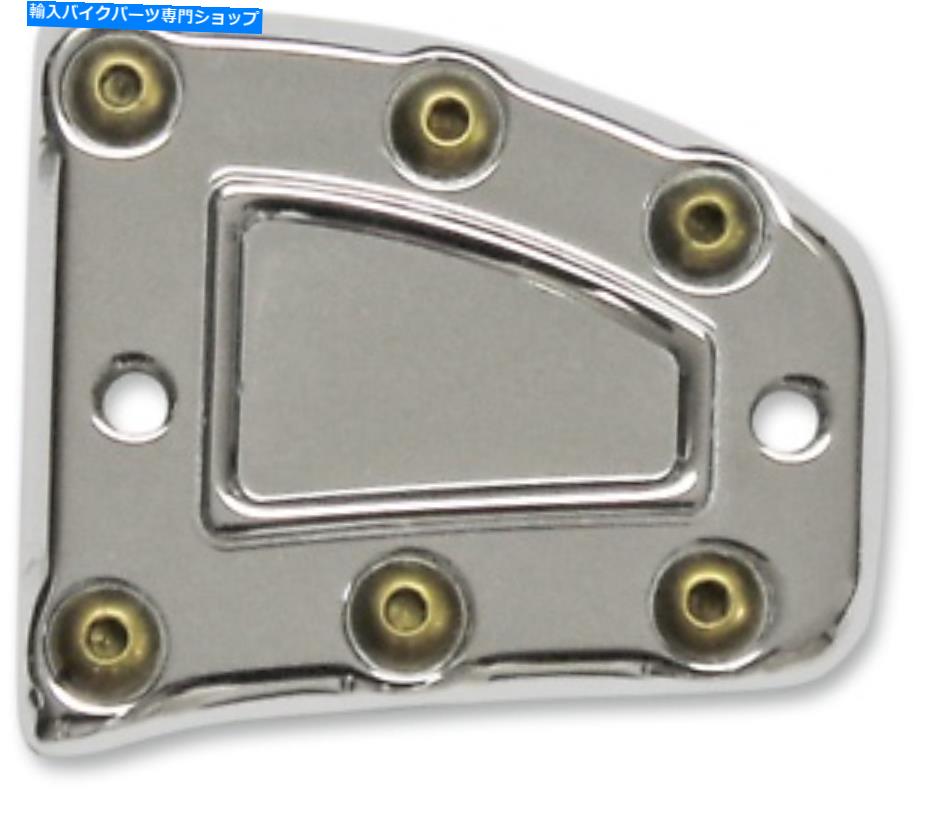 クロームパーツ Carl BroouhardデザインBomberシリーズマスターシリンダーカバークロムフロント＃MC-ISF-C Carl Brouhard Designs Bomber Series Master Cylinder Cover Chrome Front #MC-ISF-C【並行輸入品】