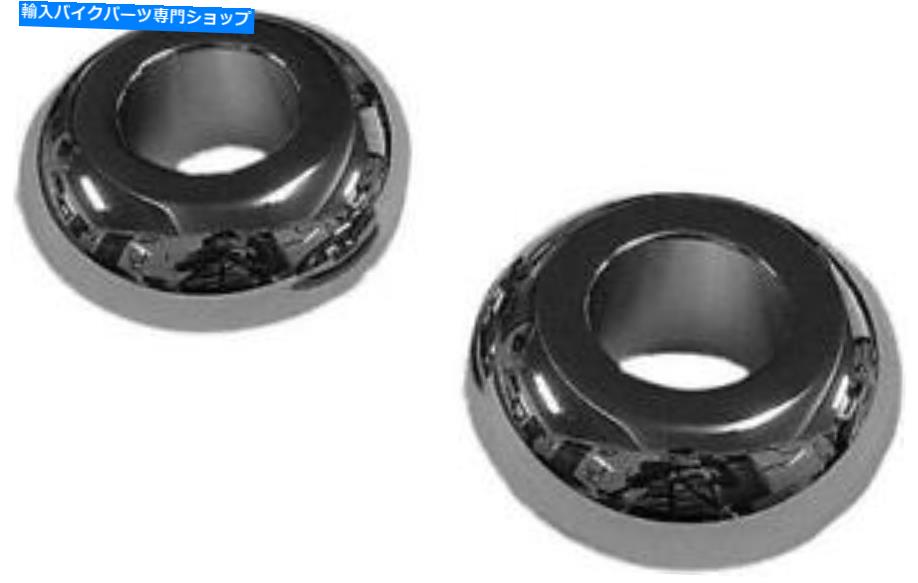 クロームパーツ ハードドライブドームのホイールスペーサーキットクロム＃339236ハーレーダビッドソン HardDrive Domed Wheel Spacer Kit Chrome #339236 Harley Davidson【並行輸入品】