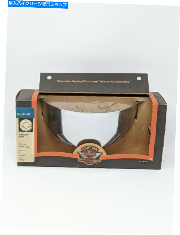 クロームパーツ Chrome Headlight Visor 7 \