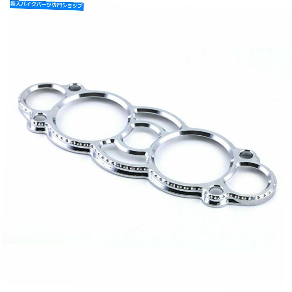クロームパーツ Suzuki GSX1300Rのクロムスピードメーターカバーゲージクラスターベゼル08-20 Chrome Speedometer Cover Gauge Cluster Bezel For SUZUKI GSX1300R HAYABUSA 08-20【並行輸入品】