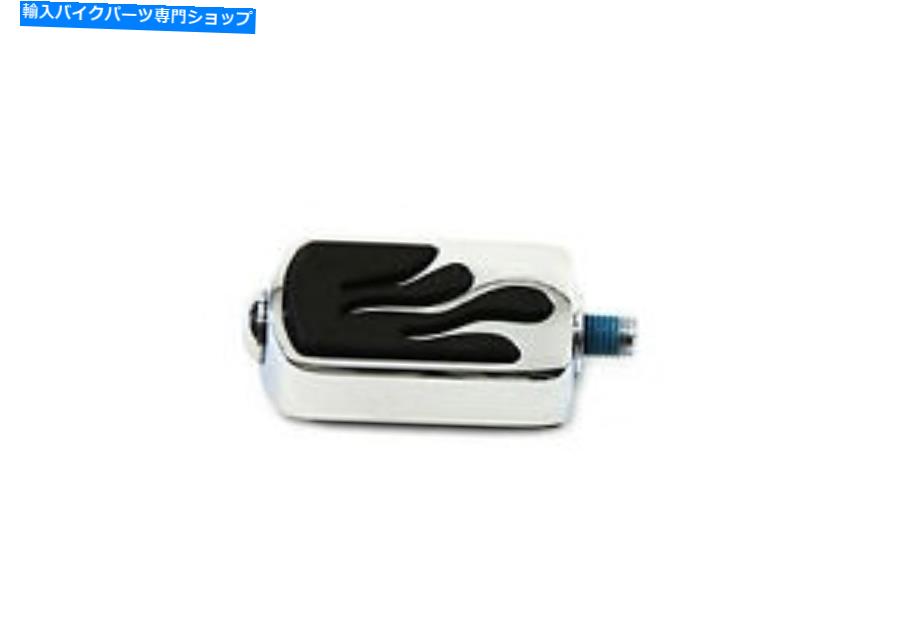 クロームパーツ Shifter Footpeg Chrome Flame Styleはすべてのモデルに適合しています Shifter Footpeg Chrome Flame Style fits all models【並行輸入品】
