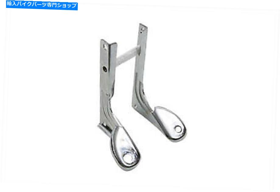 クロームパーツ フロントフォーク用クロムスポットランプブラケットHarley-Davidsonフィット Chrome Spotlamp Bracket For Front Fork fits Harley-Davidson【並行輸入品】