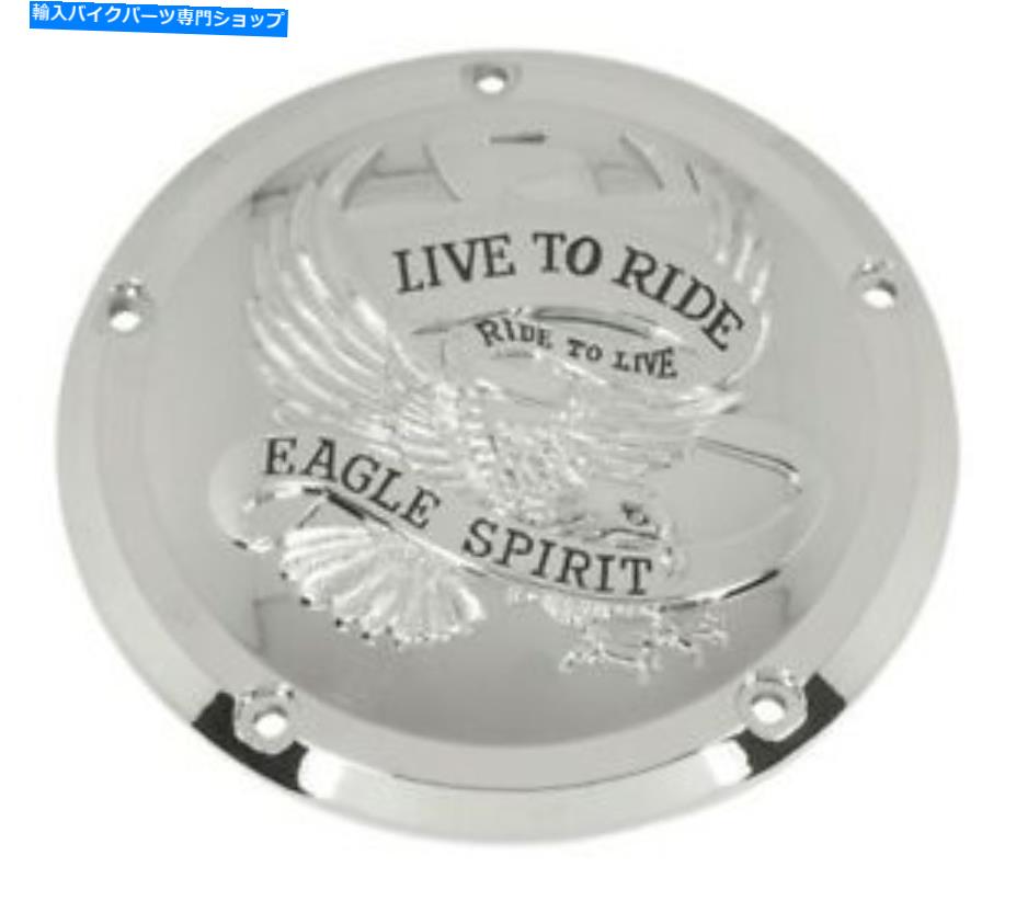 クロームパーツ 2016-2020 Chrome Eagle Spirit Derby Clutch Coft Harley Davidson Trike 2016-2020 chrome eagle spirit derby clutch cover Harley Davidson touring trike【並行輸入品】
