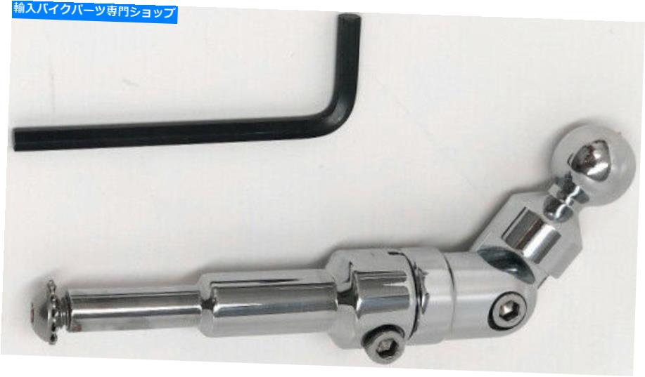 クロームパーツ TechMount - 4-31002C - ノージェッジンブラーモント、クローム571-1012C 255-5028C-オリジナルのタイトルを表示 Techmount - 4-31002C - ハーレーダビッドソン ミラーマウント 、 クローム 571-1012C 255-5028C- show original title【並行輸入品】