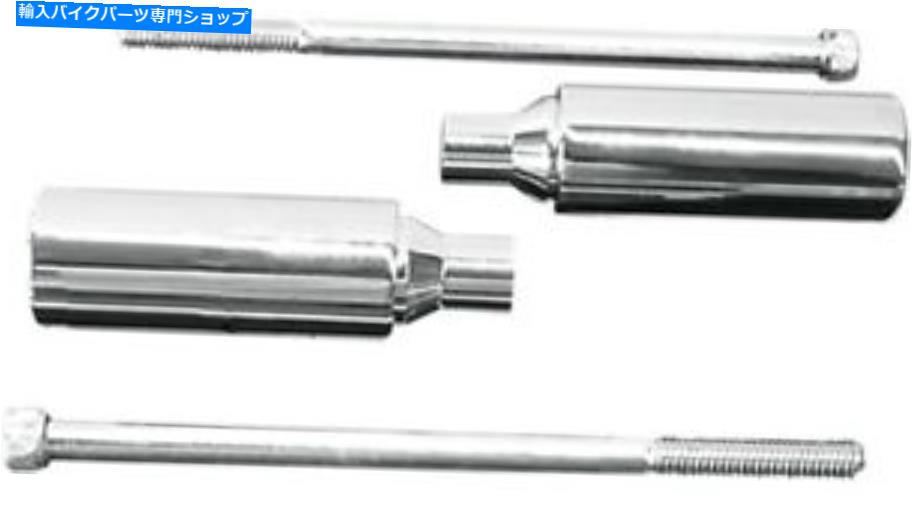 クロームパーツ RIVCO 3 "PEG拡張(ペア)クロム Rivco 3" Peg Extensions (pair) Chrome【並行輸入品】|Us Custom Parts Shop USDM