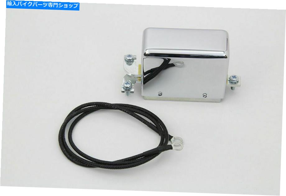 クロームパーツ V-Twinによるハーレーダビッドソン用Chrome Look-A?の12ボルト2ブラシリレー Chrome Look-A-Like 12 Volt 2-Brush Relay for Harley Davidson by V-Twin【並行輸入品】｜Us Custom Parts Shop USDM 28,087円